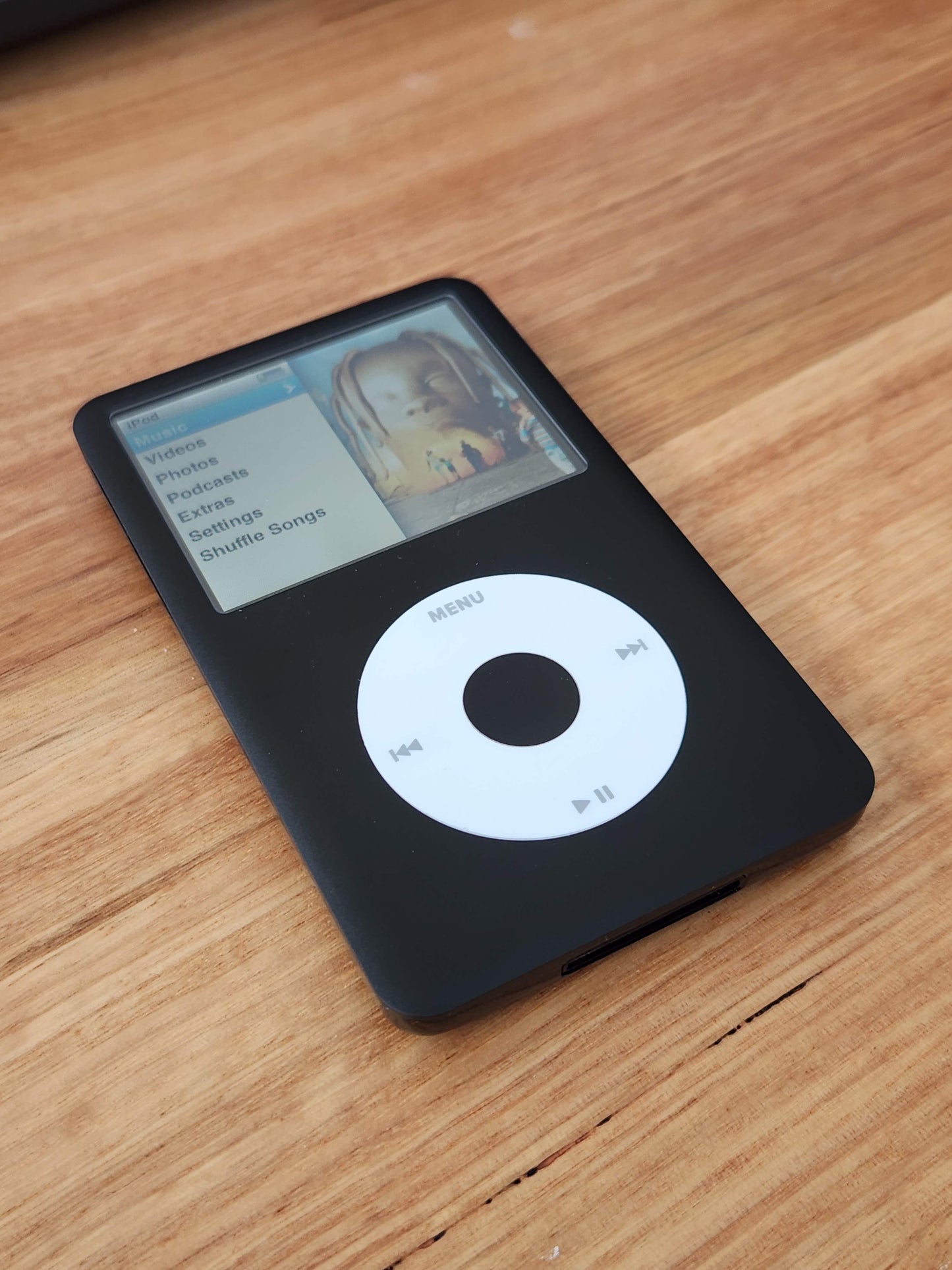 Custom Apple iPod Classic 7th Gen Flash Modded 256GB - 2TB / Big Battery Mod