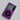 Custom iPod Classic 7th Gen flash modded – purple faceplate, black clickwheel and purple centre button