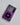 Custom iPod Classic 7th Gen flash modded – purple faceplate, black clickwheel and purple centre button