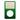 iPod Classic 6th 7th Gen Faceplate (Metal & Plastic) - Jungle Green Metal