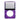 iPod Video 5th/5.5 Gen plastic faceplate - Purple Transparent