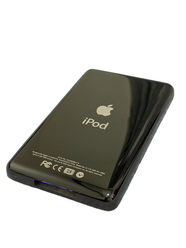 iPod Video / Classic Thin Rear Cover (No Storage Engraved) - Black
