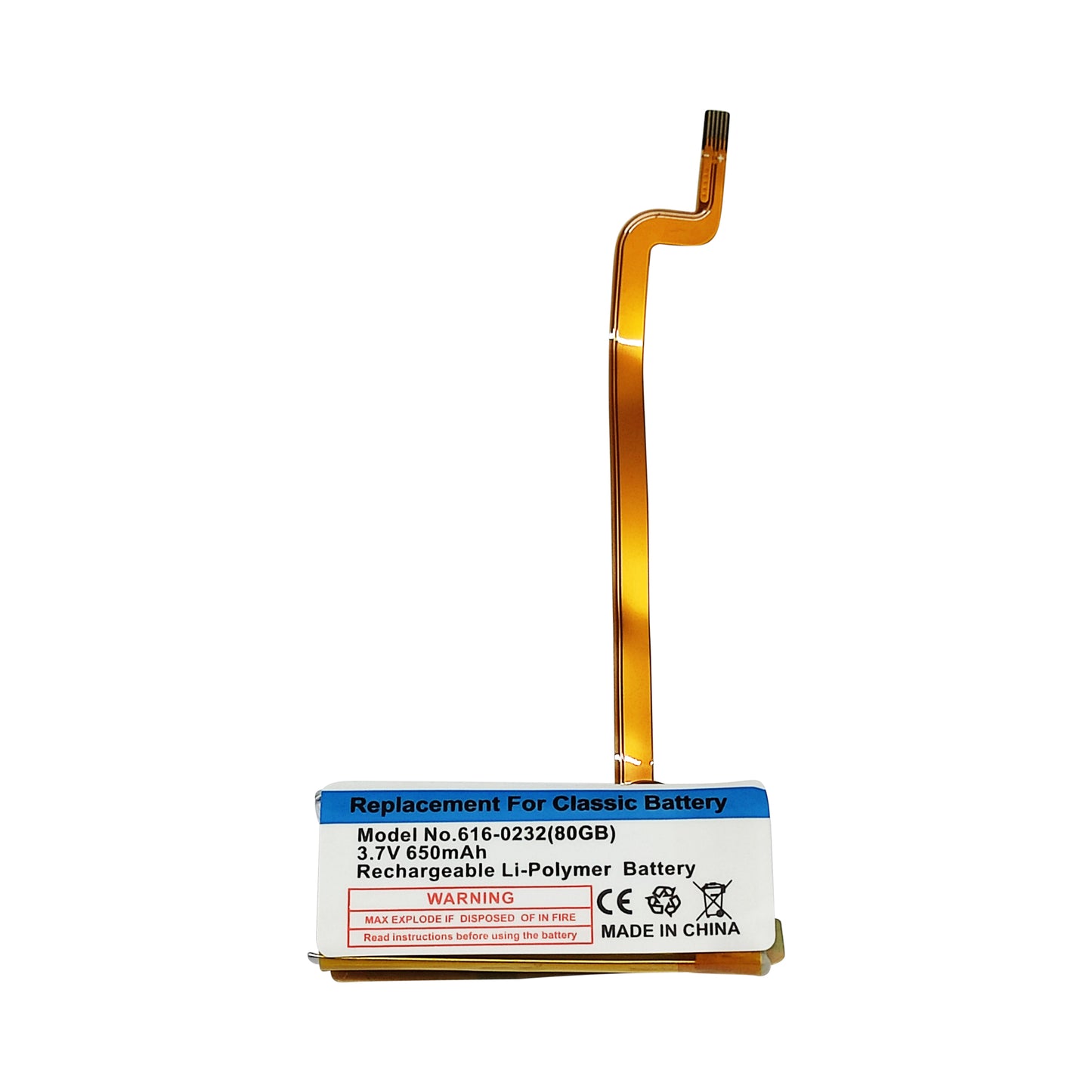 iPod Video / Classic 5th 6th 7th Generation 850mAh Battery Thick