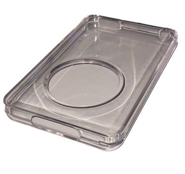 Crystal clear hard shell case for thin iPod Video/Classic