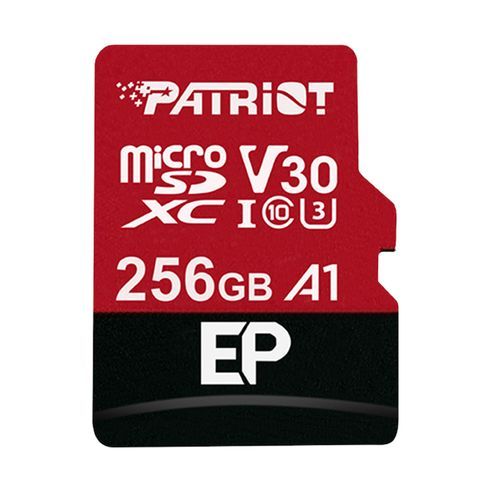 Patriot EP V30 256GB MicroSD Card (iPod Compatible)