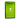 iPod Video / Classic Thin Rear Cover (No Storage Engraved) - Green