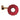 iPod Classic 6th/7th Gen clickwheel - Red Transparent