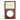 iPod Classic 6th 7th Gen Faceplate (Metal & Plastic) - Brown Metal