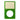 iPod Classic 6th 7th Gen Faceplate (Metal & Plastic) - Green Plastic