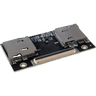 Dual microSD card adapter for iPod Video/Classic – front