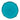 iPod Video 5th 5.5 Gen Centre Button - Teal Transparent