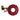 iPod Video 5th 5.5 Gen Clickwheel - Red Transparent