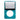 iPod Video 5th 5.5 Gen Faceplate - Teal Transparent