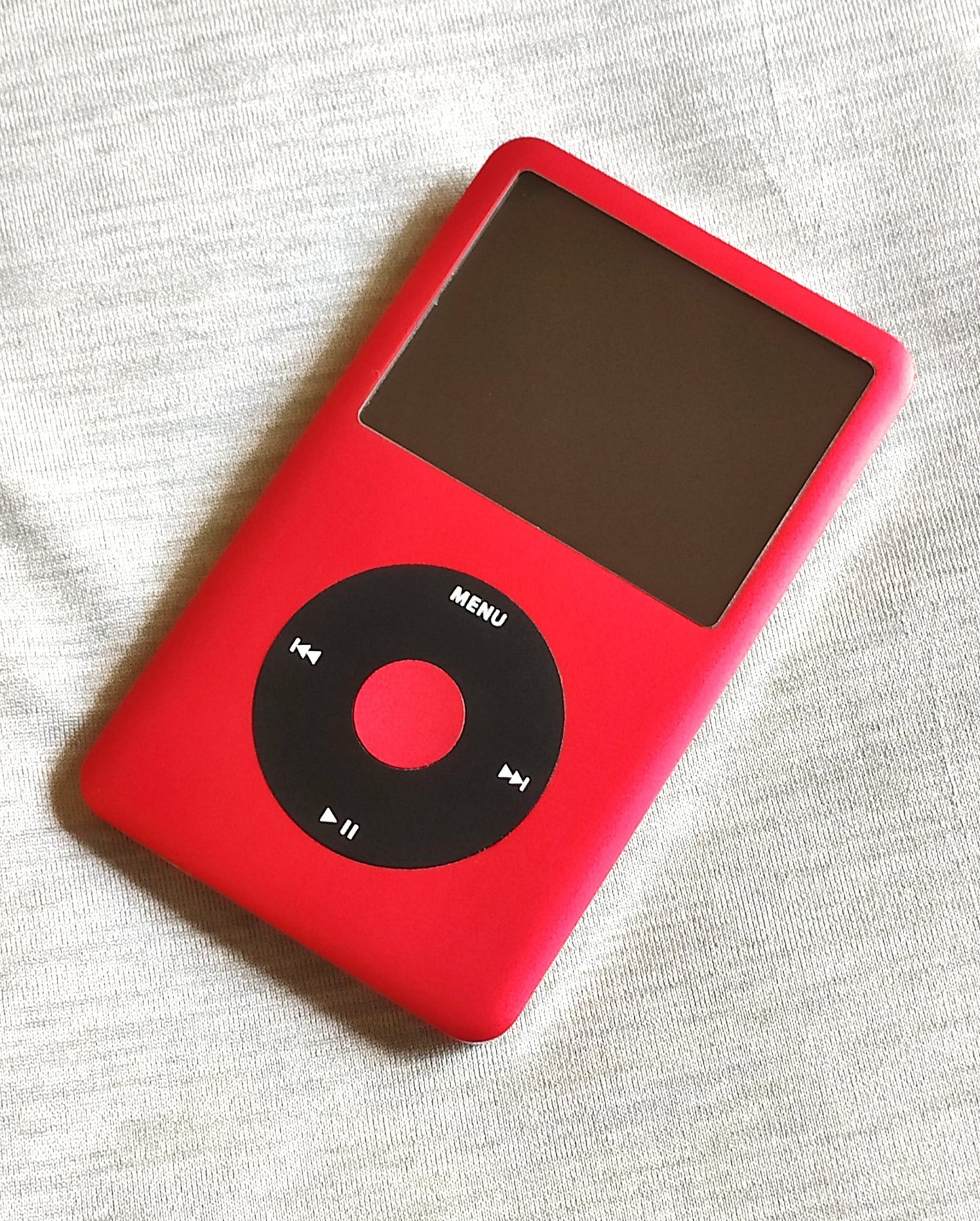 iPod Classic 6th 7th Gen Red Faceplate
