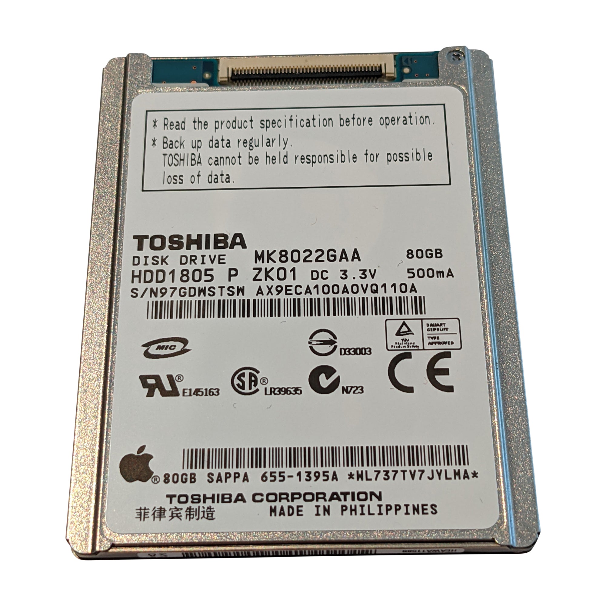 128GB SSD For Ipod Classic 6th 7th Ipod Video 5Gen 5.5th Replace